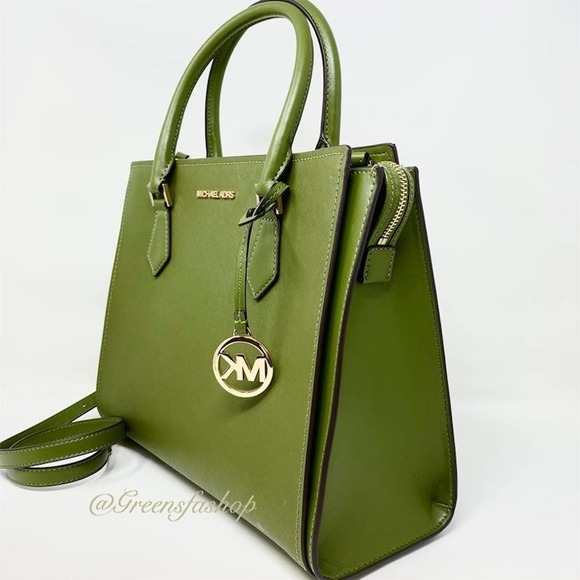 New Michael Kors Purse Hope Large Satchel - Picture 3 of 10